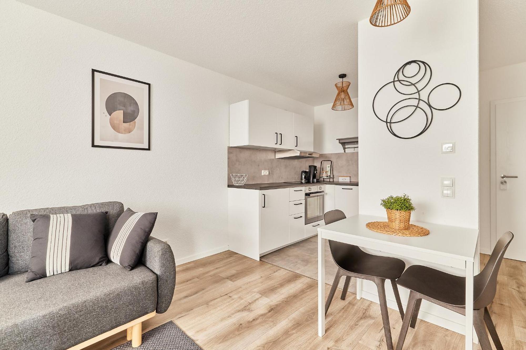 Elegantes 1 Zimmer Apartment Neubau City Airport City Airport Mannheim Exterior foto